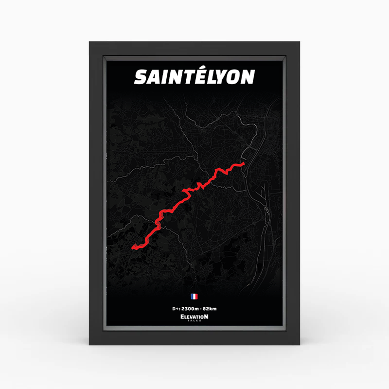 Affiche running 3D - Trail La SaintéLyon – Image 2