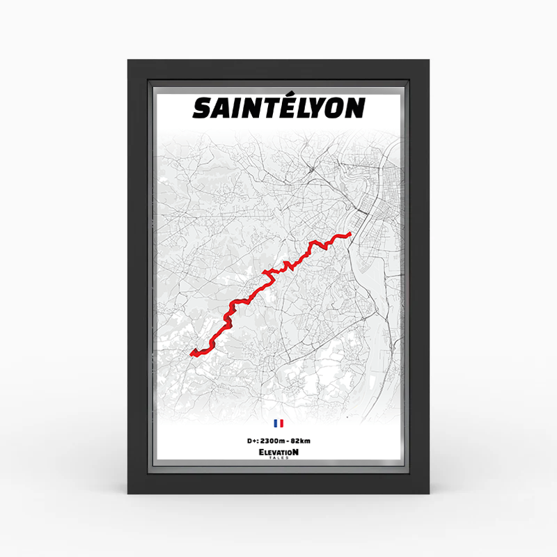 Affiche running 3D - Trail La SaintéLyon – Image 4