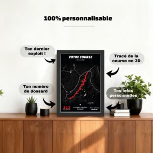 Elevation Tales - Cadre souvenir Running